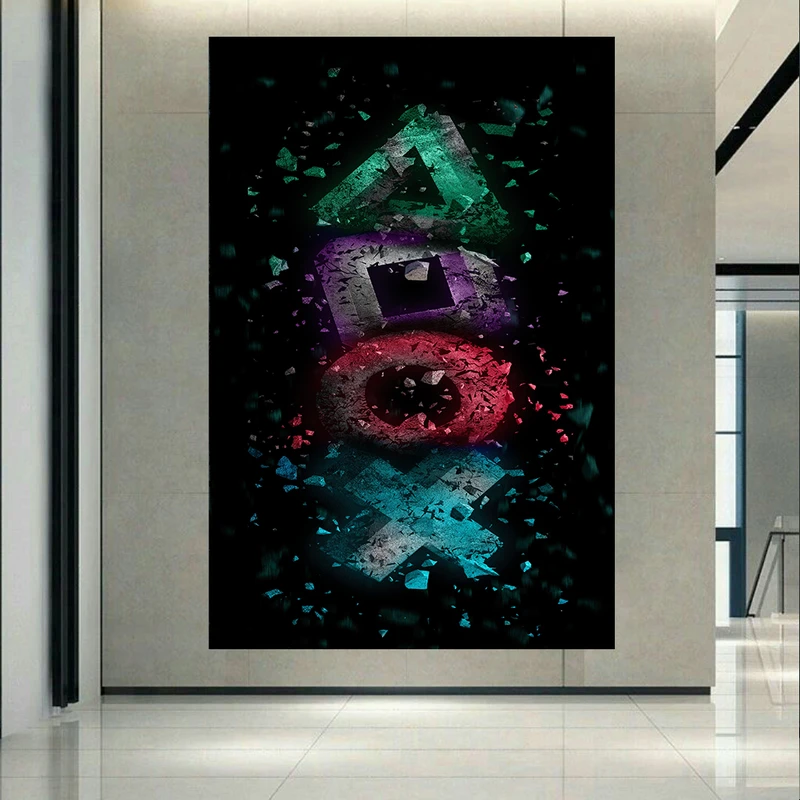 پوستر طرح کنسول پلی استیشن کد AR19990