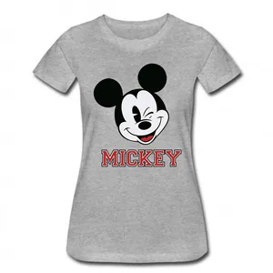 تی شرت آستین کوتاه زنانه مدل MICKEY کد 1116