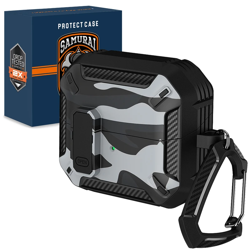 کاور سامورایی مدل Quad-25 مناسب برای کیس هدفون سامسونگ Galaxy Buds 3 Pro / Buds 3