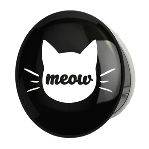 آینه جیبی خندالو طرح گربه Cat مدل تاشو کد 23332 
