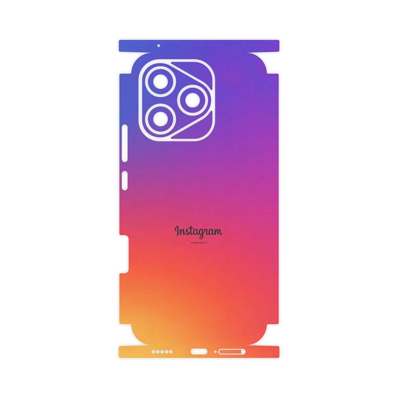 برچسب پوششی ماهوت مدل Instagram-FullSkin مناسب برای گوشی موبایل آنر 400 Lite
