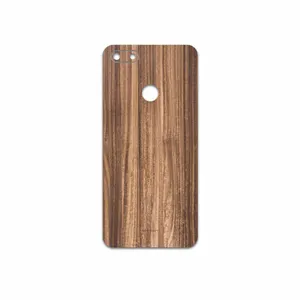 MAHOOT Light Walnut Wood Cover Sticker for Motorola Moto E6 Play