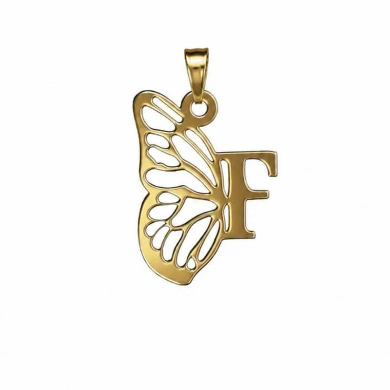 آویز گردنبند طلا 18 عیار زنانه مدوپد مدل F کد kc18850