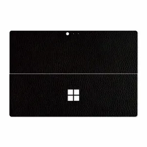 MAHOOT Black-Leather Cover Sticker for Microsoft Surface Pro 4 2015