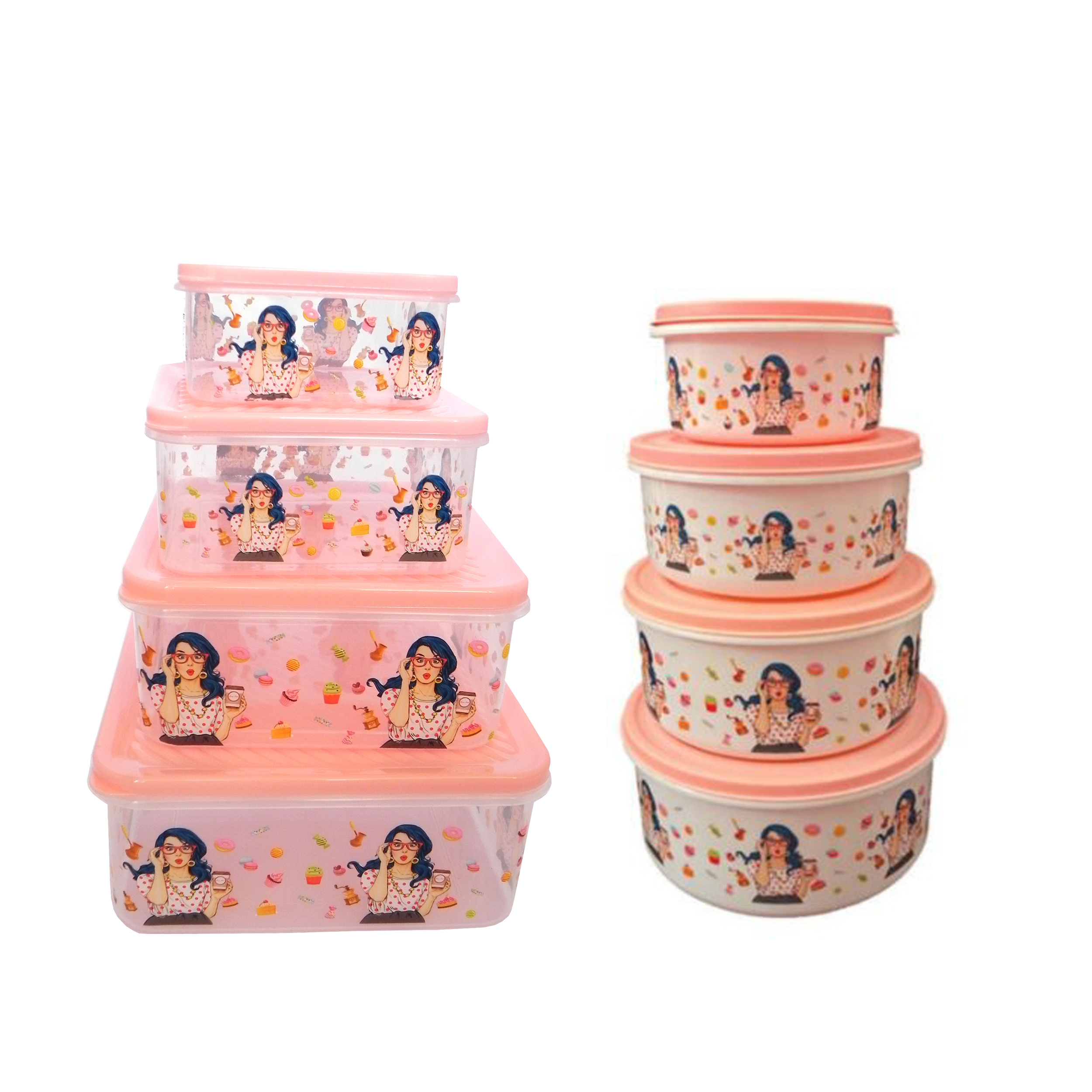 ظرف نگهدارنده  کد 0098 مجموعه 8 عددی