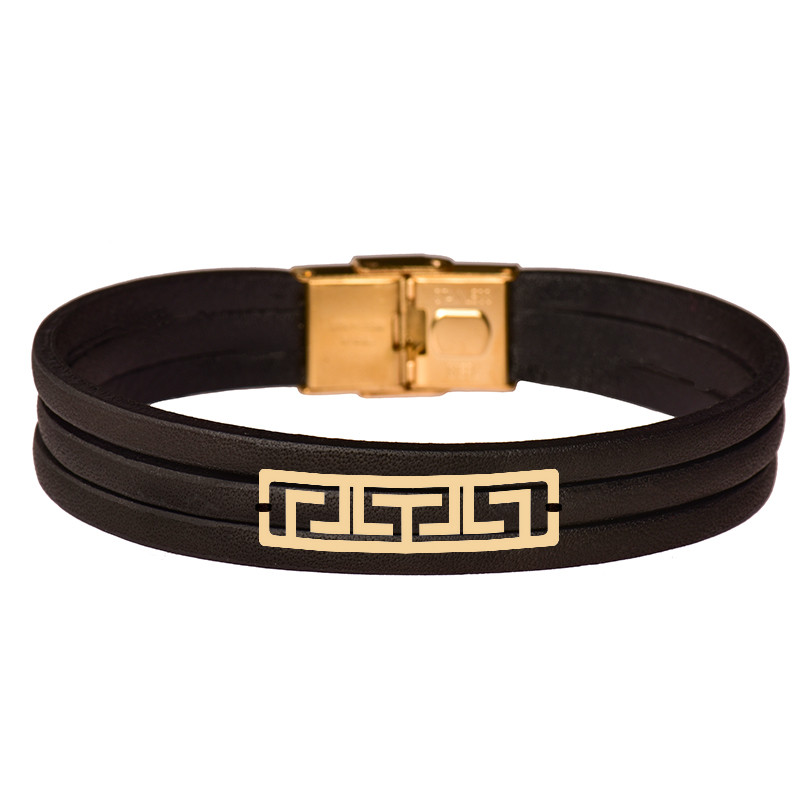 دستبند طلا 18 عیار زنانه کرابو طرح هندسی مدل Kr101224 دستبند طلا 18 عیار زنانه کرابو طرح هندسی مدل Kr101224