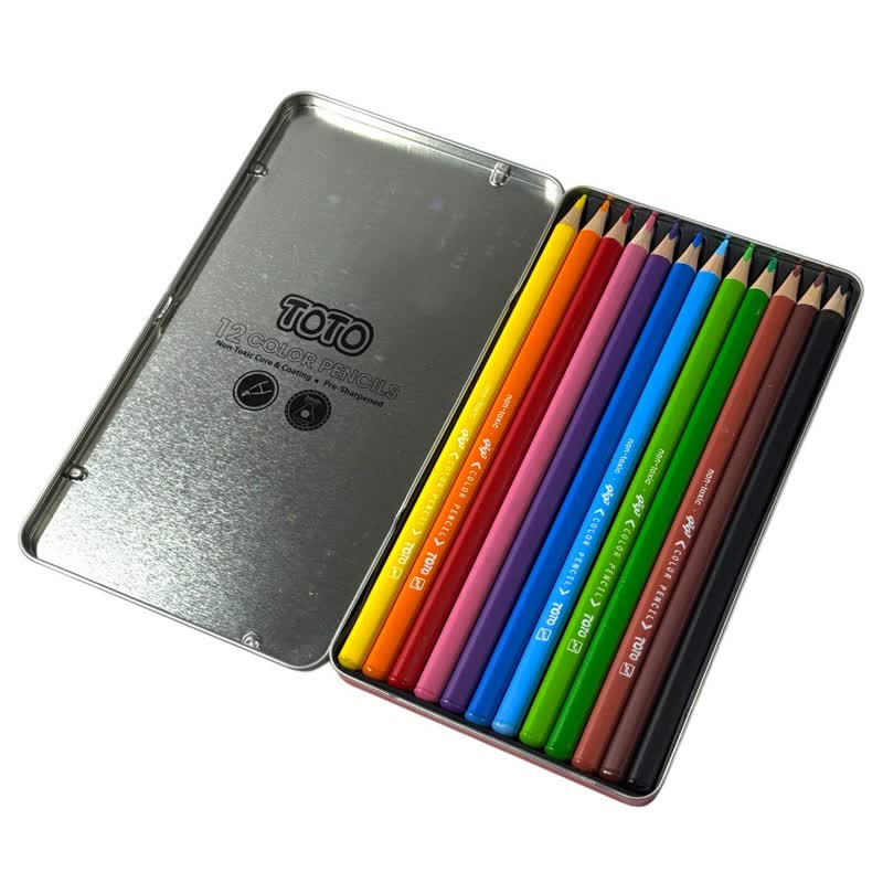 مداد رنگی 12 رنگ توتومدل 3012