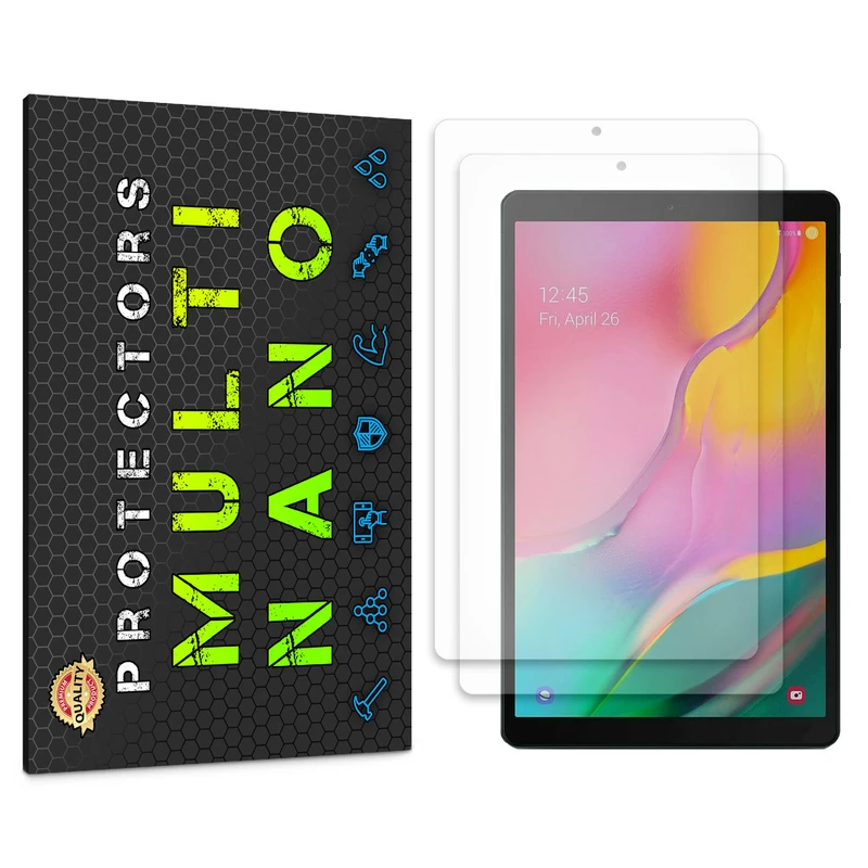 محافظ صفحه نمایش آنتی رفلکس مولتی نانو مدل X-S2M مناسب برای تبلت سامسونگ Galaxy Tab A 10.1 T510 - T515 2019 بسته دو عددی