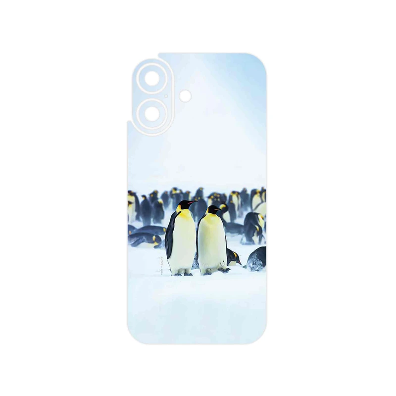 برچسب پوششی ماهوت مدل Penguin مناسب برای گوشی موبایل اپل iPhone 16