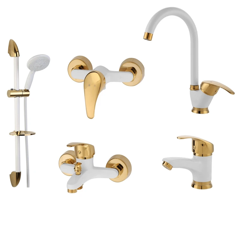 ست شیرآلات ترنم مدل مکث پلاس ST مجموعه 5 عددی