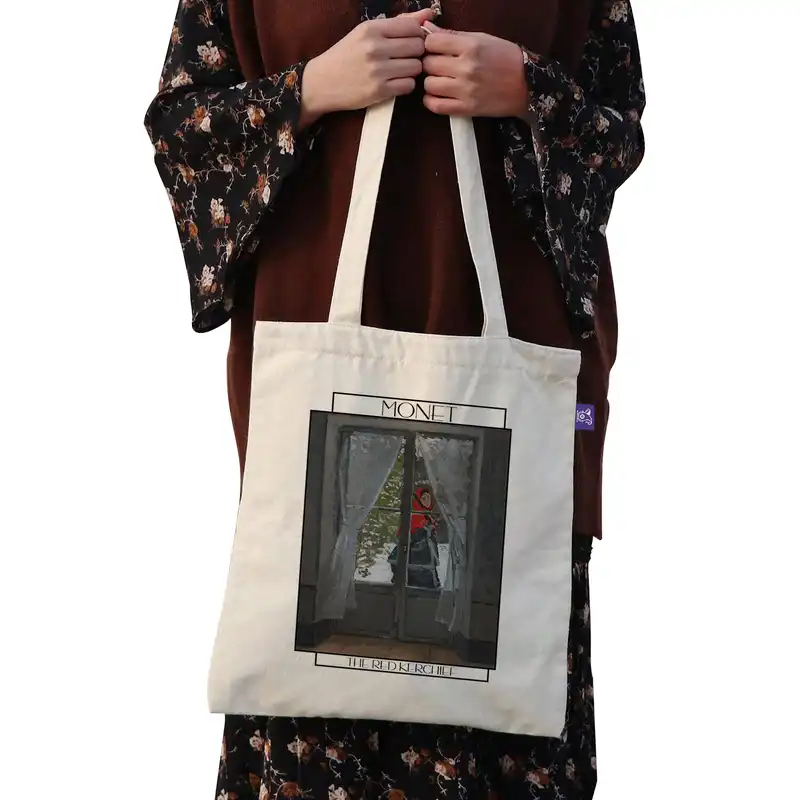 ساک خرید ترمه طراحان ایده مدل روسری از مونه کد 0199 - L