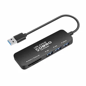 هاب 5 پورت USB 3.0 کمبو مدل Combo-USB3.0