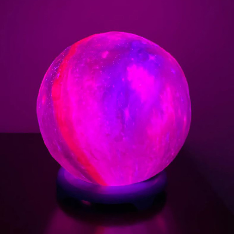 اسپیکر بلوتوثی طرح ماه و کهکشان مدل KBQ Bright Moon 01