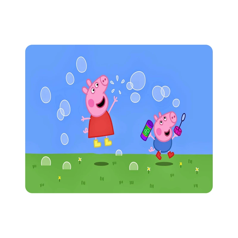 ماوس پد اطلس آبی طرح کارتون پپا پیگ مدل T6707