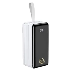 پاوربانک ریمکس مدل RPP-291 ظرفیت 80000 میلی آمپر ساعت