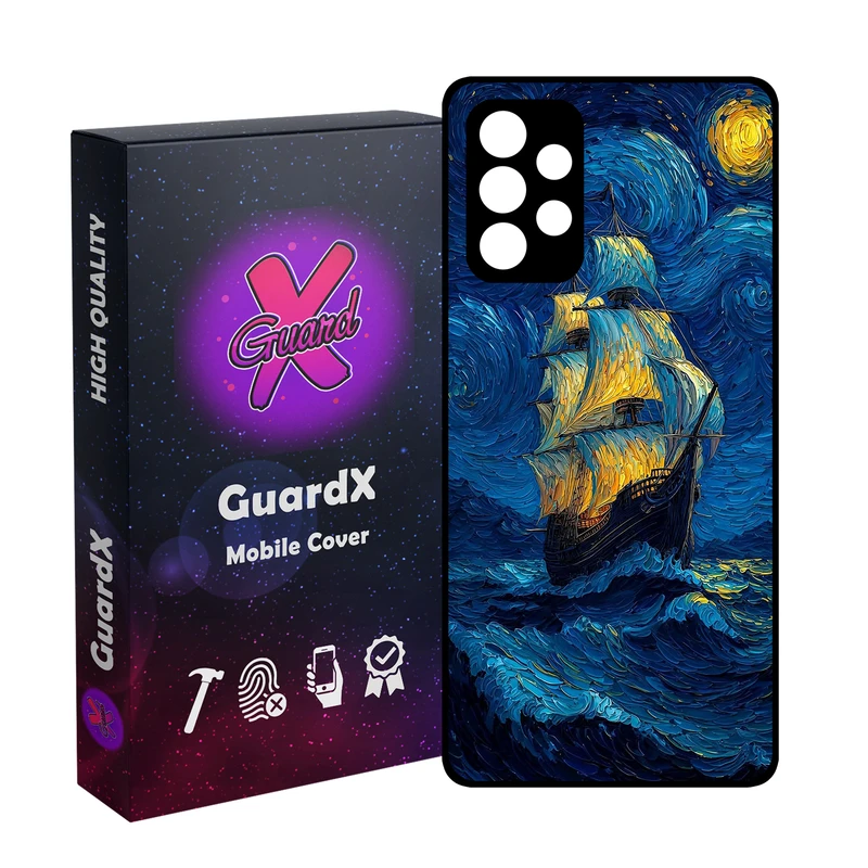 کاور گارد ایکس طرح کشتی ونگوگ مدل 10900 مناسب برای گوشی موبایل سامسونگ Galaxy A32 4G