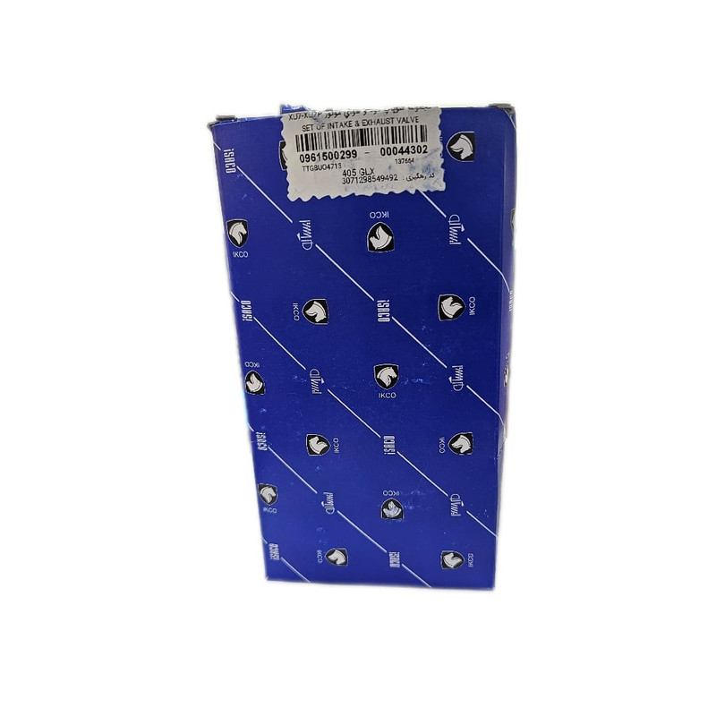 سوپاپ دود و هوا موتور ایساکو مدل 09615002 مناسب برای پژو 405 بسته 8 عددی