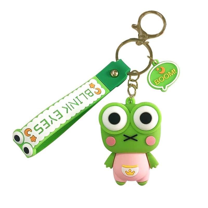 جاکلیدی طرح قورباغه چشم متحرک مدل 02 جاکلیدی طرح قورباغه چشم متحرک مدل 02