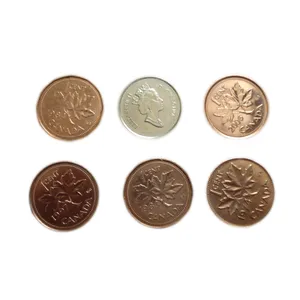 دکوری مدل سکه کانادا کد c-43 مجموعه 6 عددی