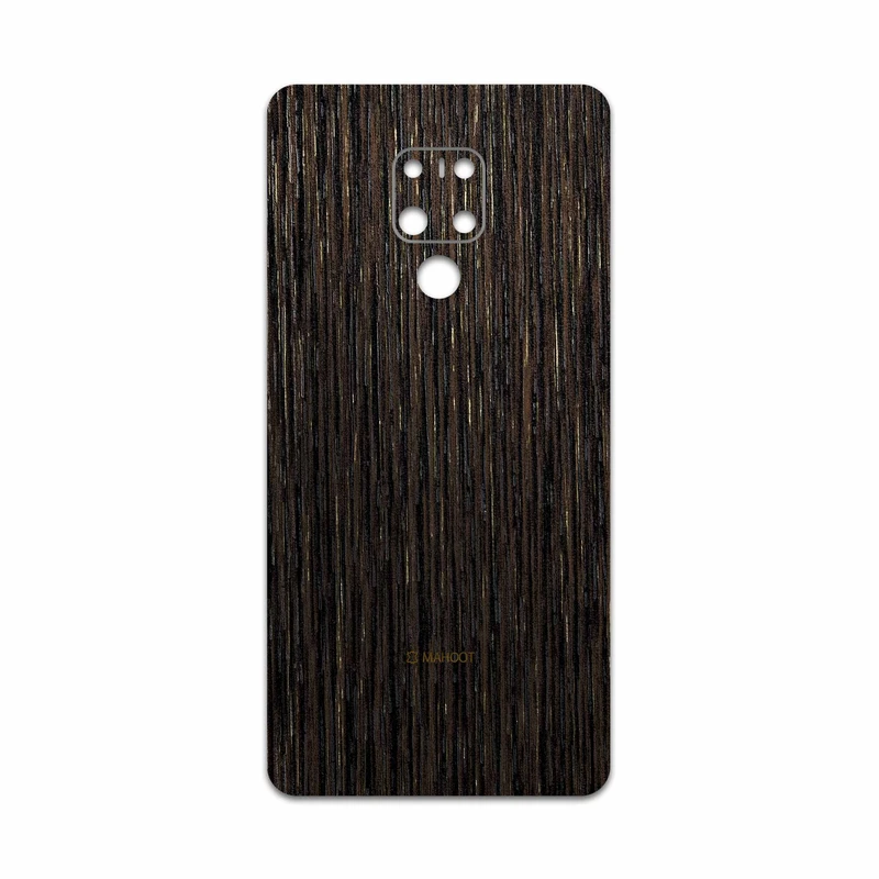 برچسب پوششی ماهوت مدل Dark-Gold-Stripes-Wood مناسب برای گوشی موبایل هوآوی Mate 20 X