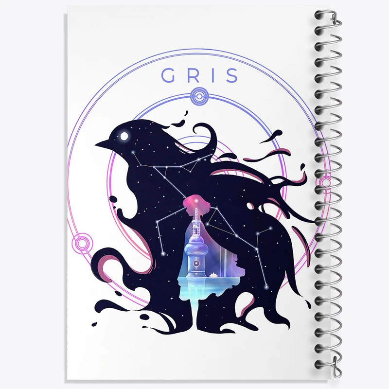 دفتر شطرنجی 50 برگ خندالو مدل بازی گریس (Gris) کد 35539