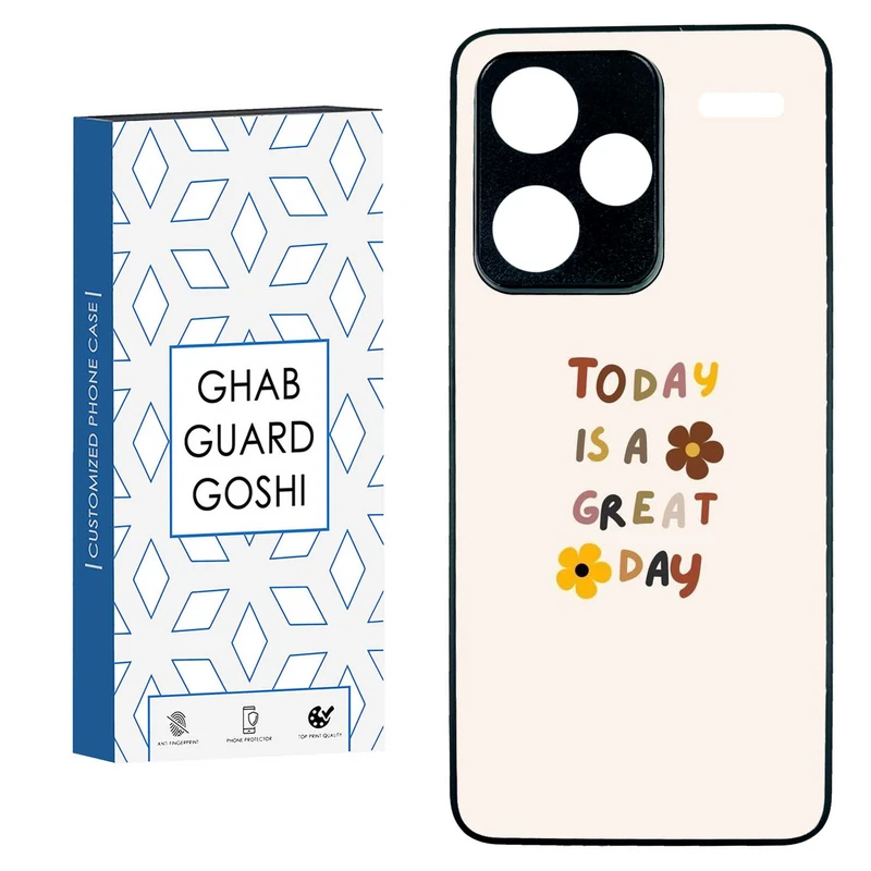 کاور قاب گارد گوشی طرح نوشته کد TPU-270 مناسب برای گوشی موبایل شیائومی  REDMI NOTE 13 PRO PLUS 5G