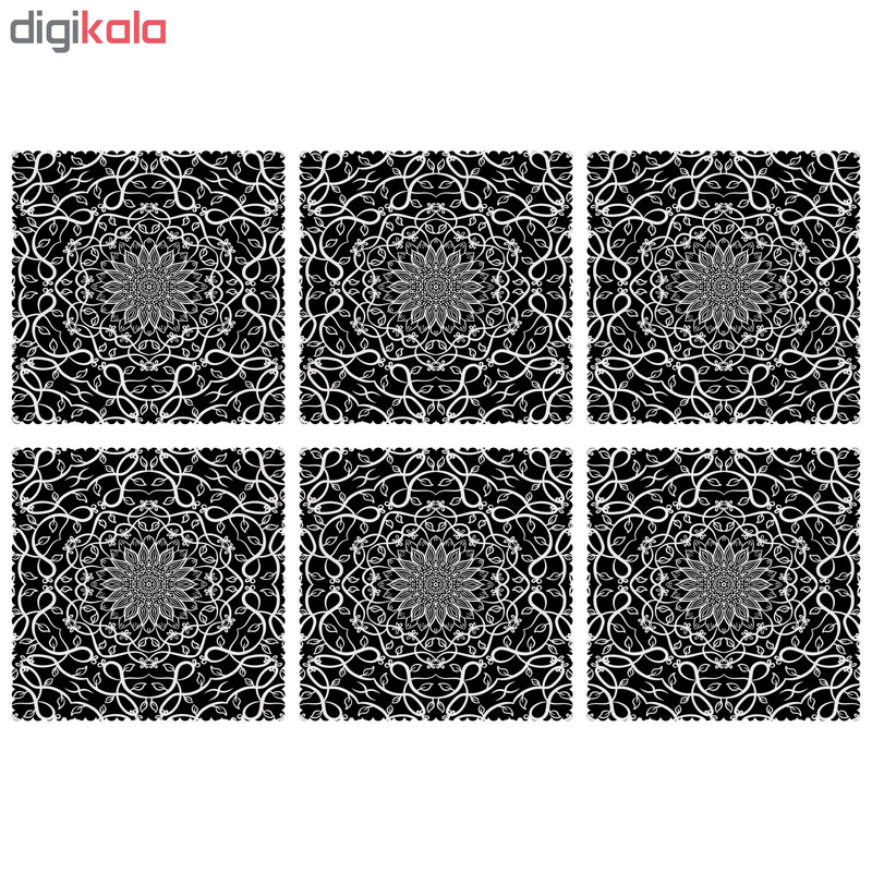زیربشقابی مدل U1-42501 بسته 6 عددی