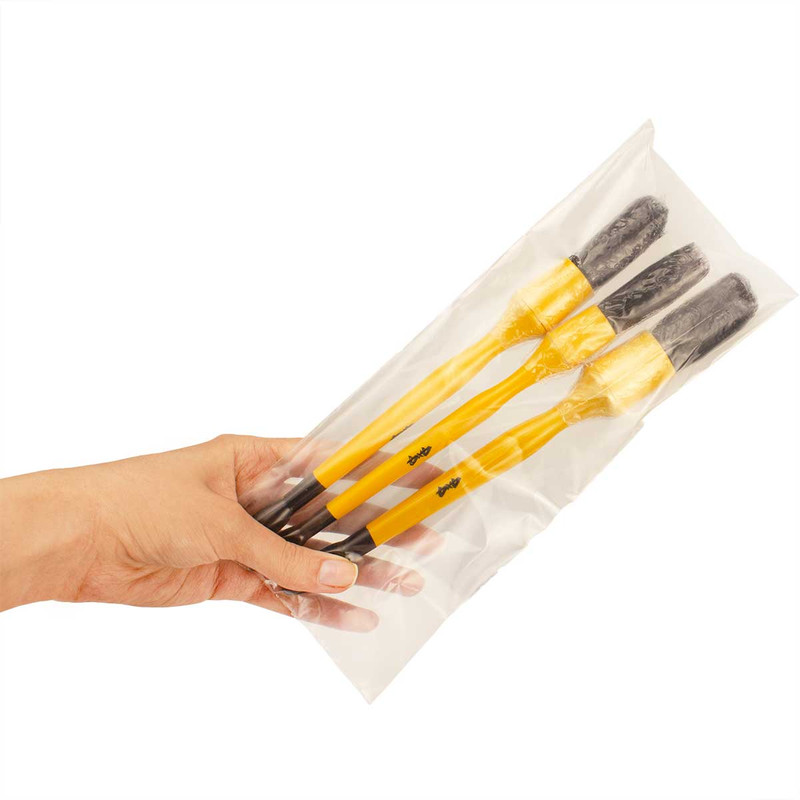 برس دیتیلینگ صفر شویی خودرو فور بای فور کد 885607 بسته 3 عددی