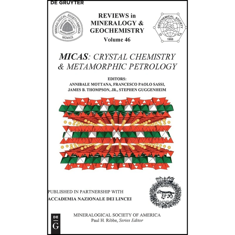 کتاب Micas  اثر Annibale Mottana انتشارات De Gruyter