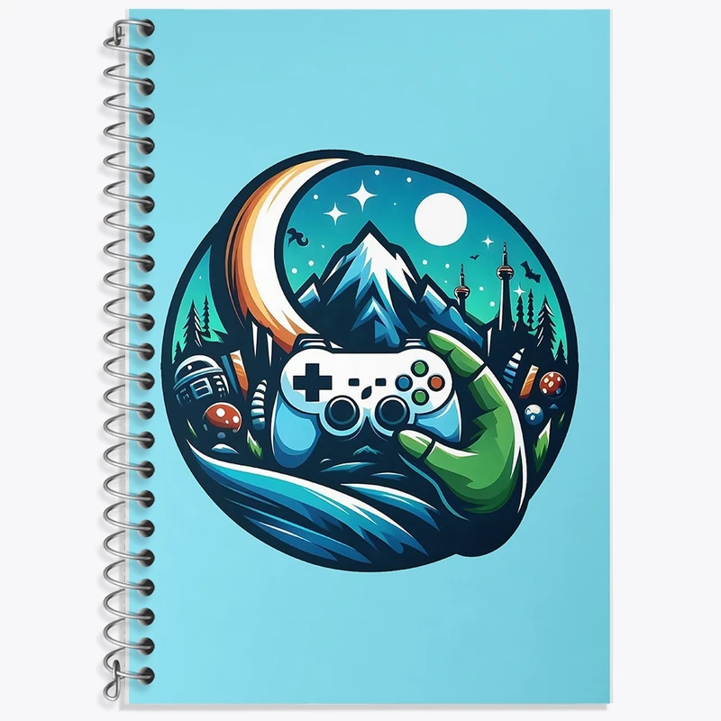 دفتر لغت 50 برگ خندالو طرح Game کد F2907