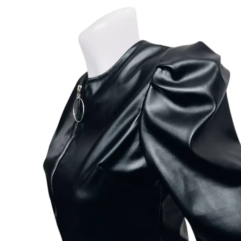 کت چرم زنانه کد bb