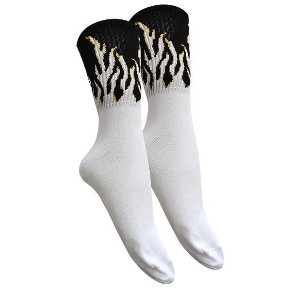 جوراب ساق بلند زنانه تن پوش هنگامه مدل کش اسپرت  آتشین کد WI10 -  - 1