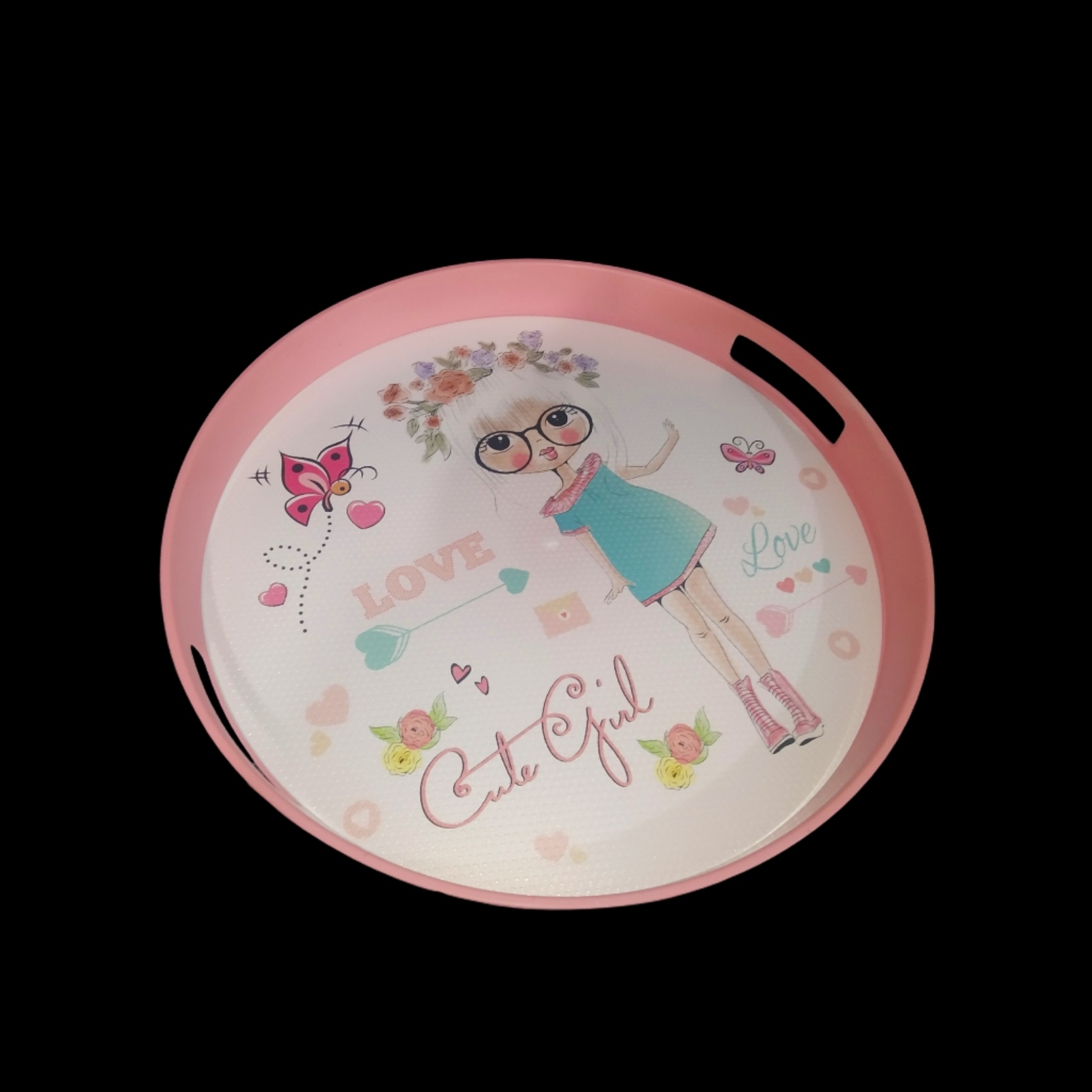 سینی مدل LOVE کد 1399