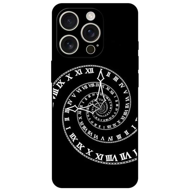 کاور مگافون طرح ساعت مدل 8160 مناسب برای گوشی موبایل اپل iPhone 16 Pro                