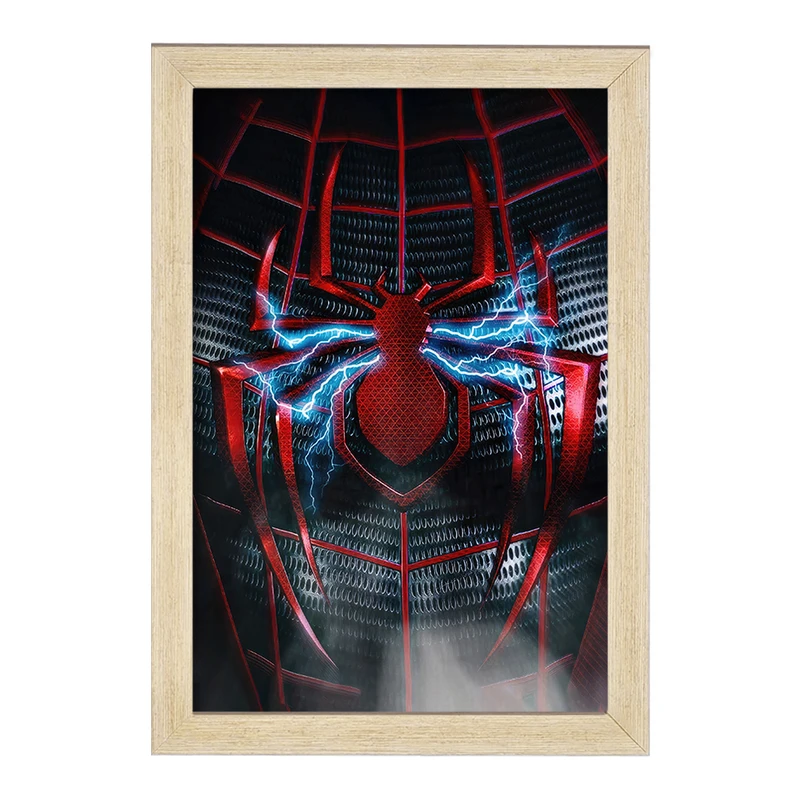 تابلو خندالو مدل مرد عنکبوتی (Spider Man) کد F2439