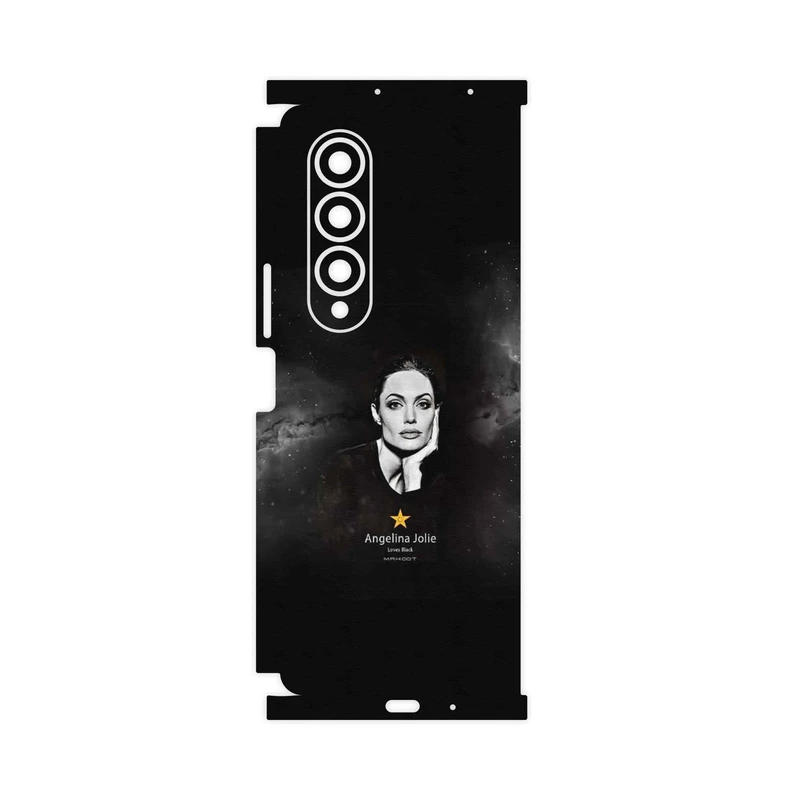 برچسب پوششی ماهوت مدل Angelina Jolie-FullSkin مناسب برای گوشی موبایل سامسونگ Galaxy Z Fold4