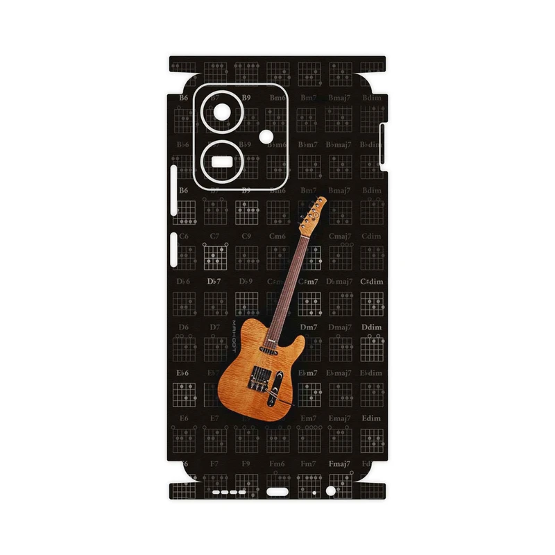 برچسب پوششی ماهوت مدل Guitar_Instrument-FullSkin مناسب برای گوشی موبایل آنر Play 10
