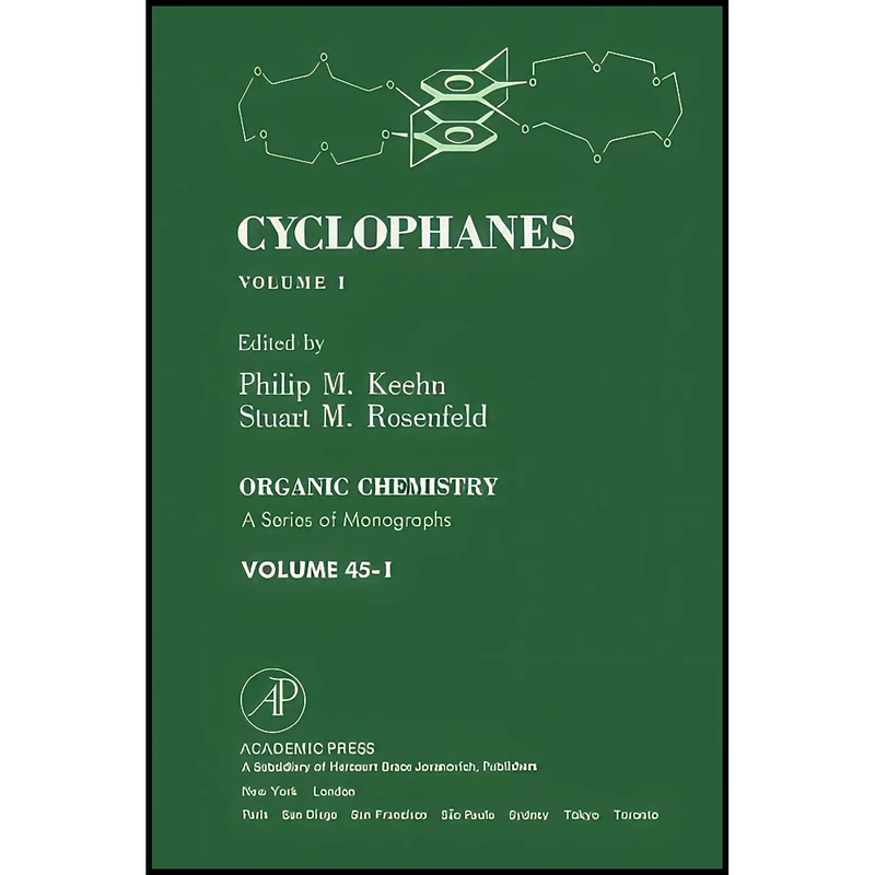 کتاب Cyclophanes, Volume I اثر Philip M. Keehn انتشارات تازه ها