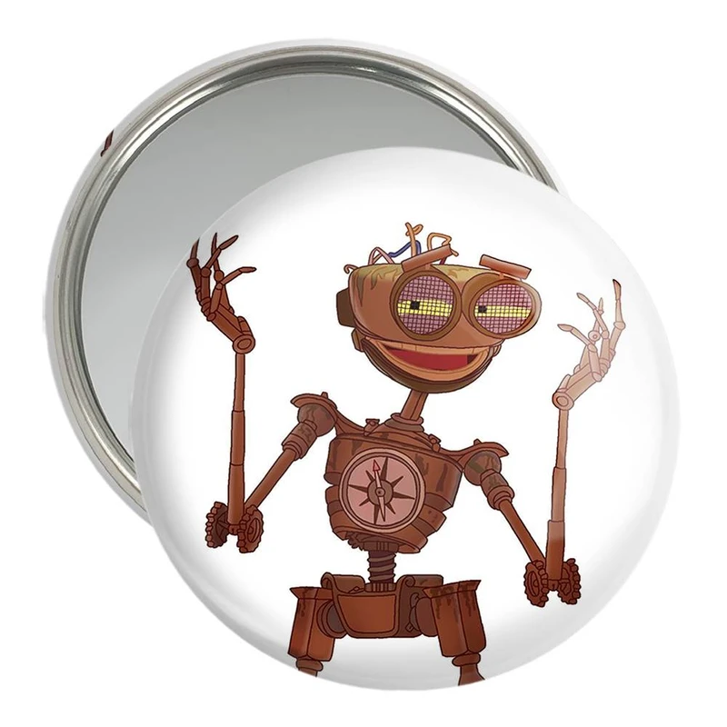 آینه جیبی خندالو مدل انیمیشن سیاره گنج Treasure Planet  کد 13766