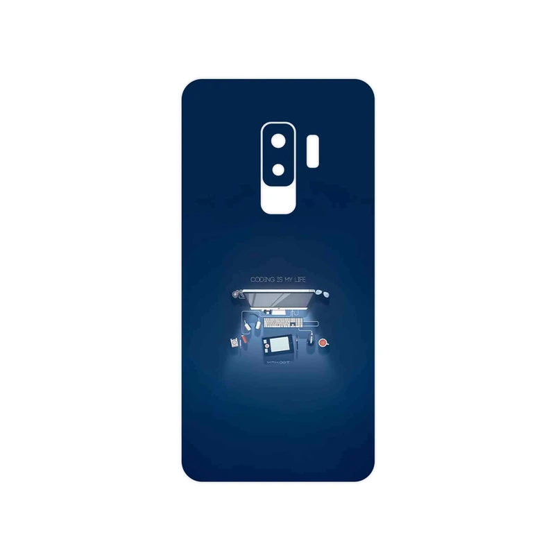 برچسب پوششی ماهوت مدل Programming 3 مناسب برای گوشی موبایل سامسونگ Galaxy S9 Plus