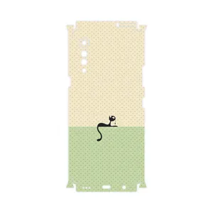 MAHOOT Minimal Internet Cat Icon-FullSkin Cover Sticker for LG Velvet 5G