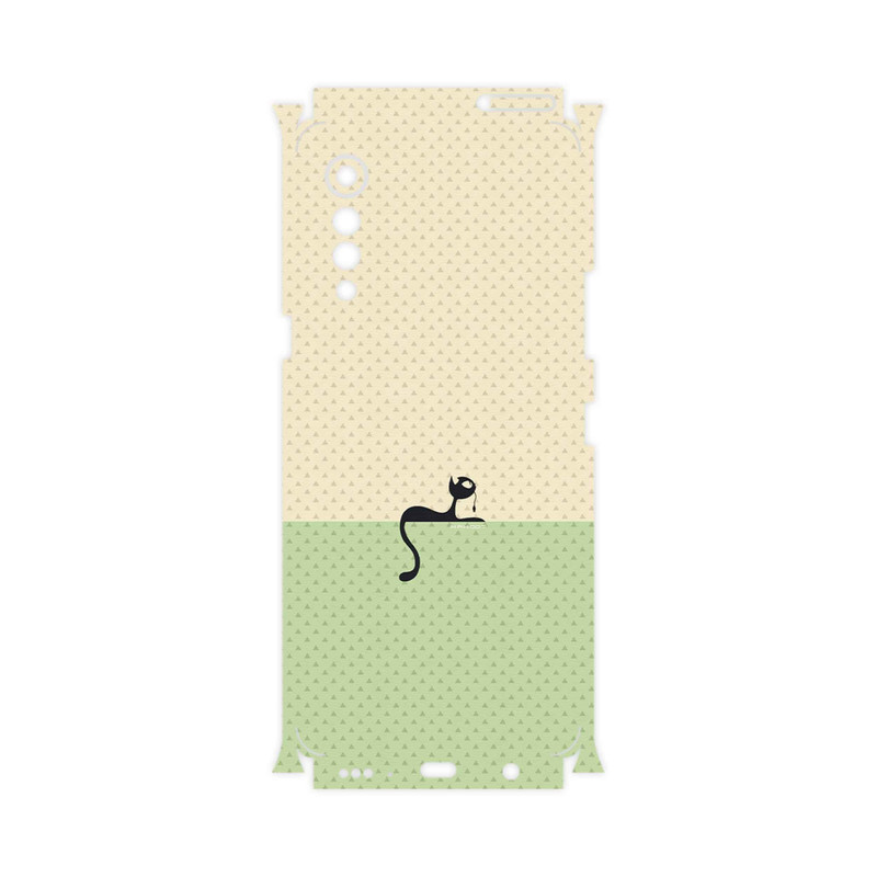 برچسب پوششی ماهوت مدل Minimal Internet Cat Icon-FullSkin مناسب برای گوشی موبایل ال جی Velvet 5G