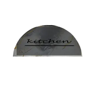   پادری مدل نیم دایره طرح آشپزخانه کد 8695 سایز 90×45 سانتی متر