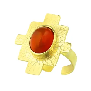 انگشتر زنانه گالری عزیزی مدل دفرمه 15532