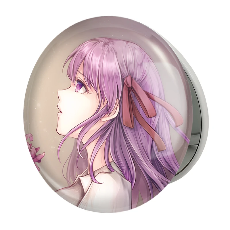 آینه جیبی خندالو طرح ساکورا انیمه فیت استی نایت Fate Stay Night مدل تاشو کد 22769 