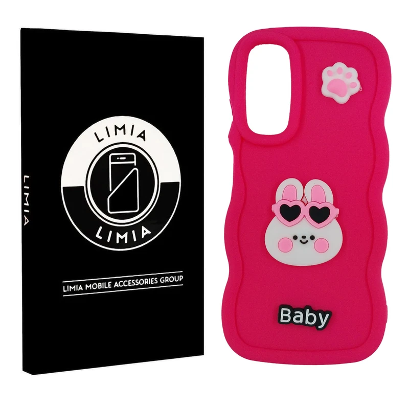 کاور لیمیا مدل عروسکی برجسته مناسب برای گوشی موبایل شیائومی Redmi Note 11S/Note 11 4G