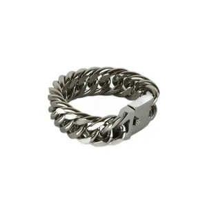 دستبند مردانه مدل کوبایی براق