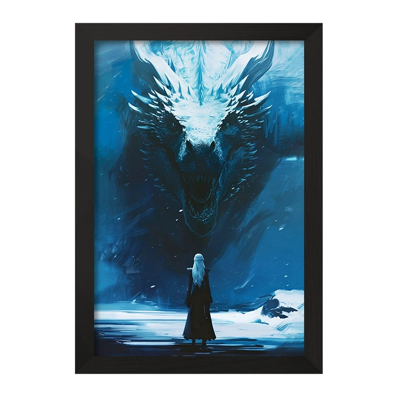 تابلو خندالو مدل بازی تاج و تخت (Game Of Thrones) کد F10158