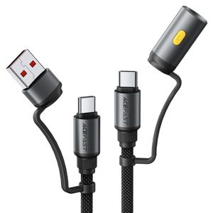 کابل تبدیل USB/USB-C به USB-C ایس فست مدل J5 طول 1.2 متر