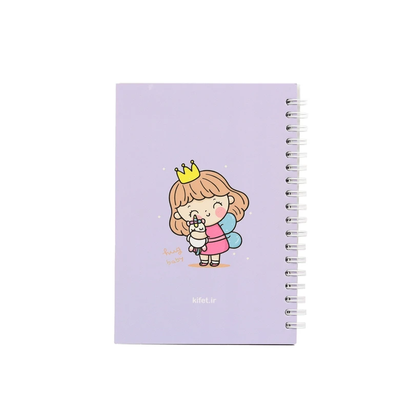دفترچه یادداشت 80 برگ کیفت مدل پرنسس کد2